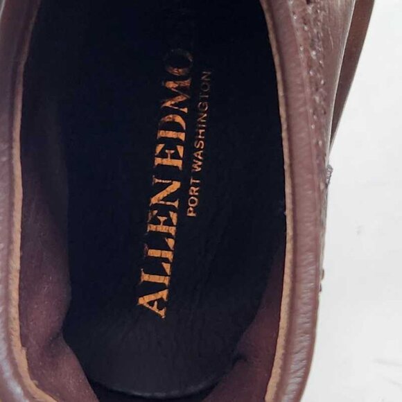 Mens 8.5 EEE Allen Edmonds Hamilton cap toe Brown Tumbled oxford dress boot 2825 main image 10